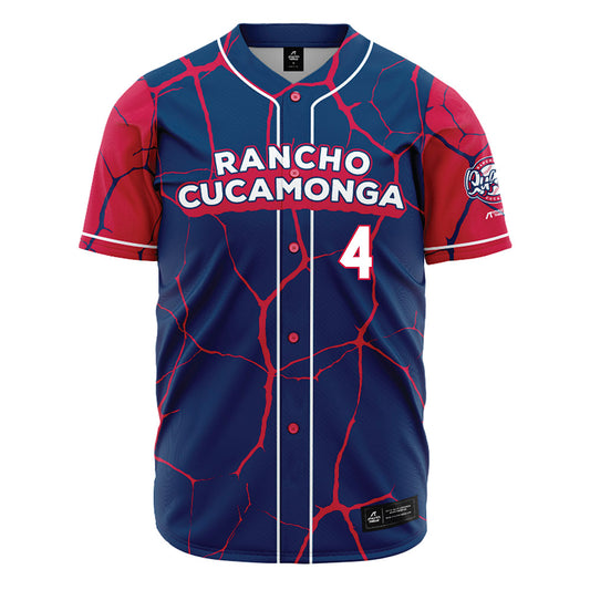 Rancho Cucamonga Quakes - MILB Baseball : TJ Ford - Jersey-0
