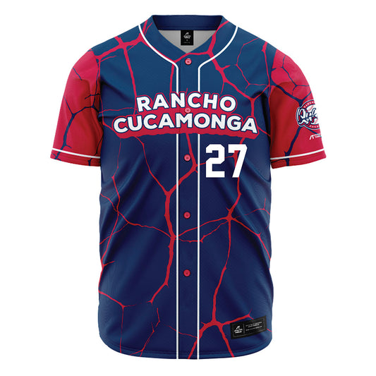Rancho Cucamonga Quakes - MILB Baseball : Angel Rivero - Jersey-0