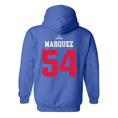 Rancho Cucamonga Quakes - MILB Baseball : Anyelo Marquez - Hooded Sweatshirt-1