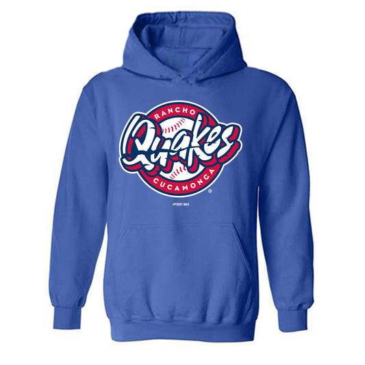Rancho Cucamonga Quakes - MILB Baseball : Jakob Guardado - Hooded Sweatshirt-0