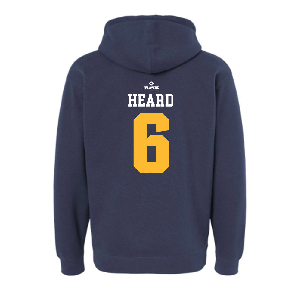 Rancho Cucamonga Quakes - MILB Baseball : Jeffery Heard - Hooded Pullover Sweatshirt-1