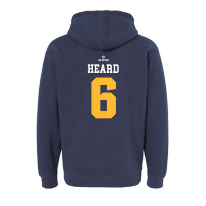 Rancho Cucamonga Quakes - MILB Baseball : Jeffery Heard - Hooded Pullover Sweatshirt-1