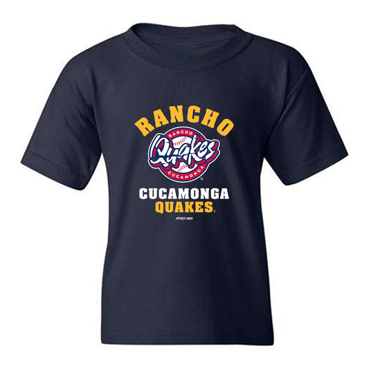 Rancho Cucamonga Quakes - MILB Baseball : Yokelvin Reyes - Youth T-Shirt-0