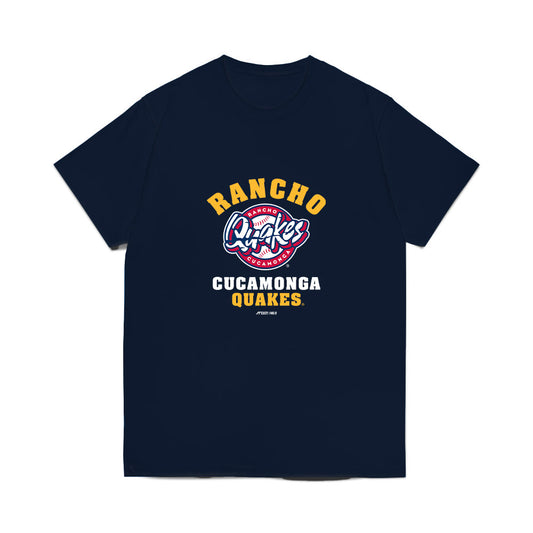 Rancho Cucamonga Quakes - MILB Baseball : Angel Rivero - Comfort Colors T-Shirt-0