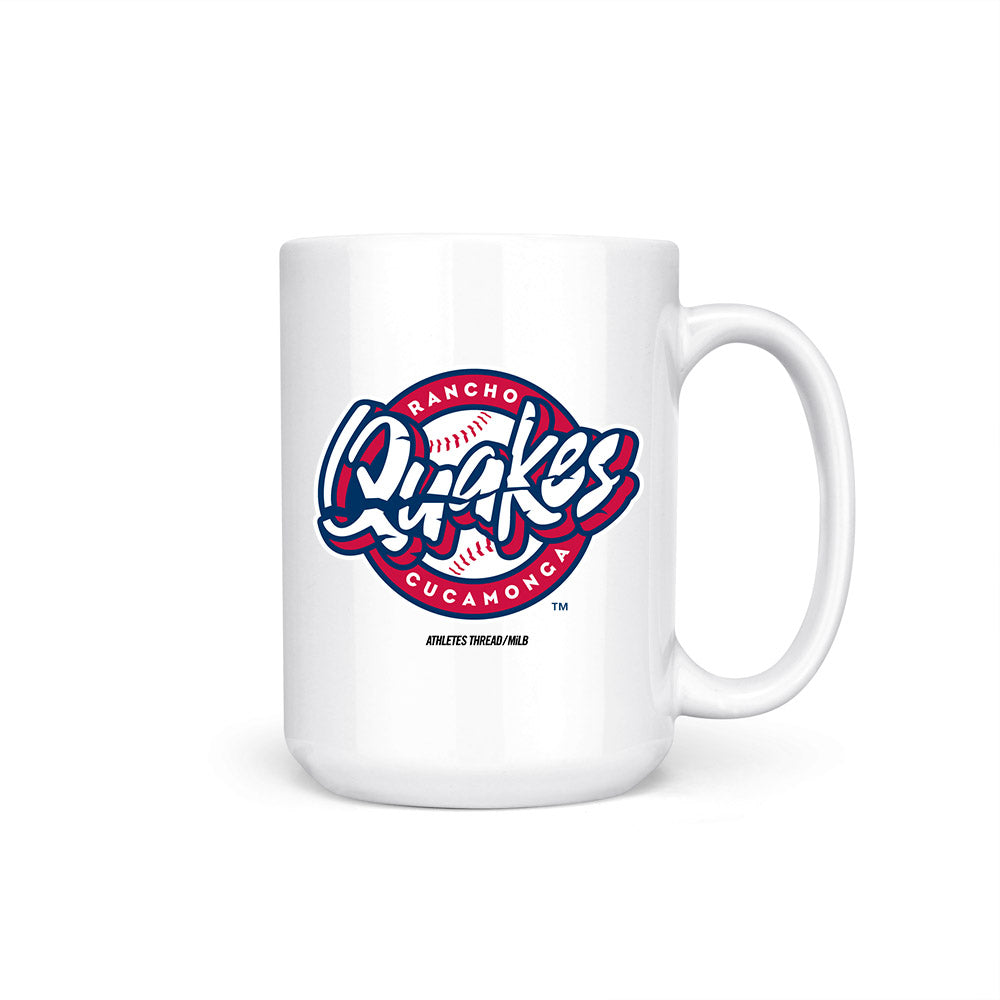 Rancho Cucamonga Quakes - MILB Baseball : Samil Dishmey - Coffee Mug-0