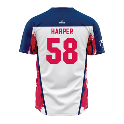 Fightins - MILB Baseball : Daniel Harper - Jersey-1