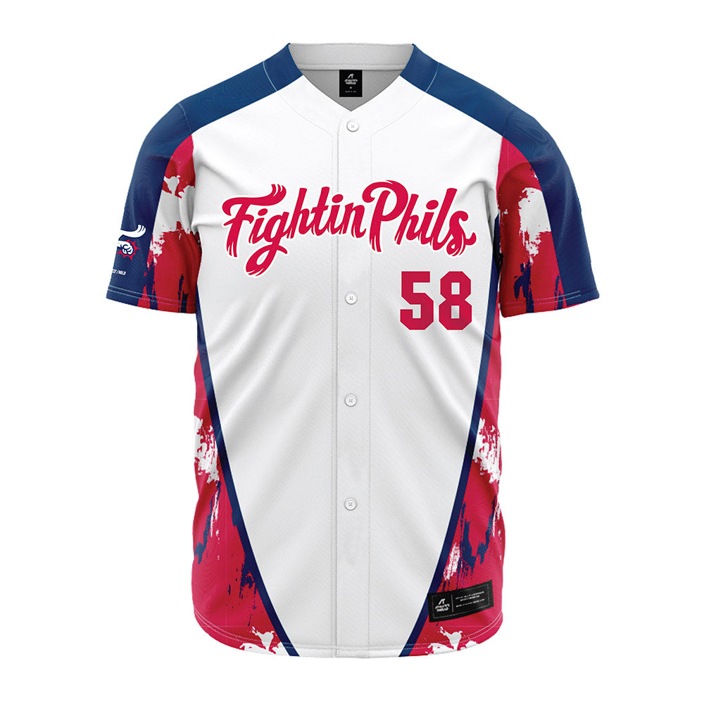 Fightins - MILB Baseball : Daniel Harper - Jersey-0