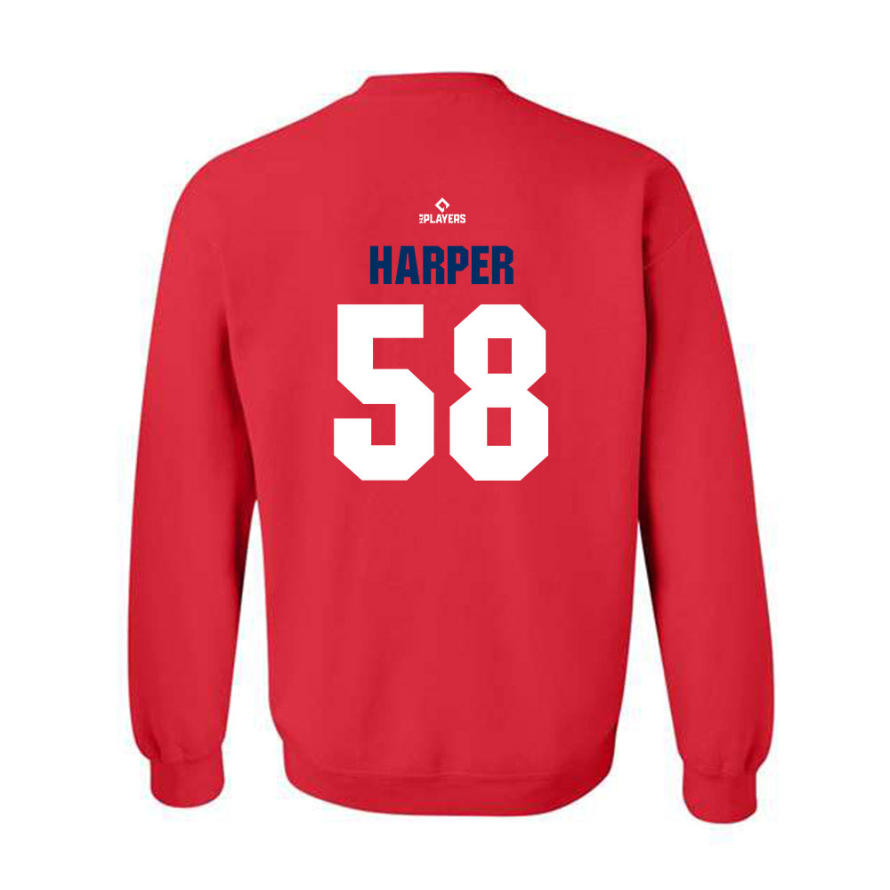 Fightins - MILB Baseball : Daniel Harper - Crewneck Sweatshirt-1