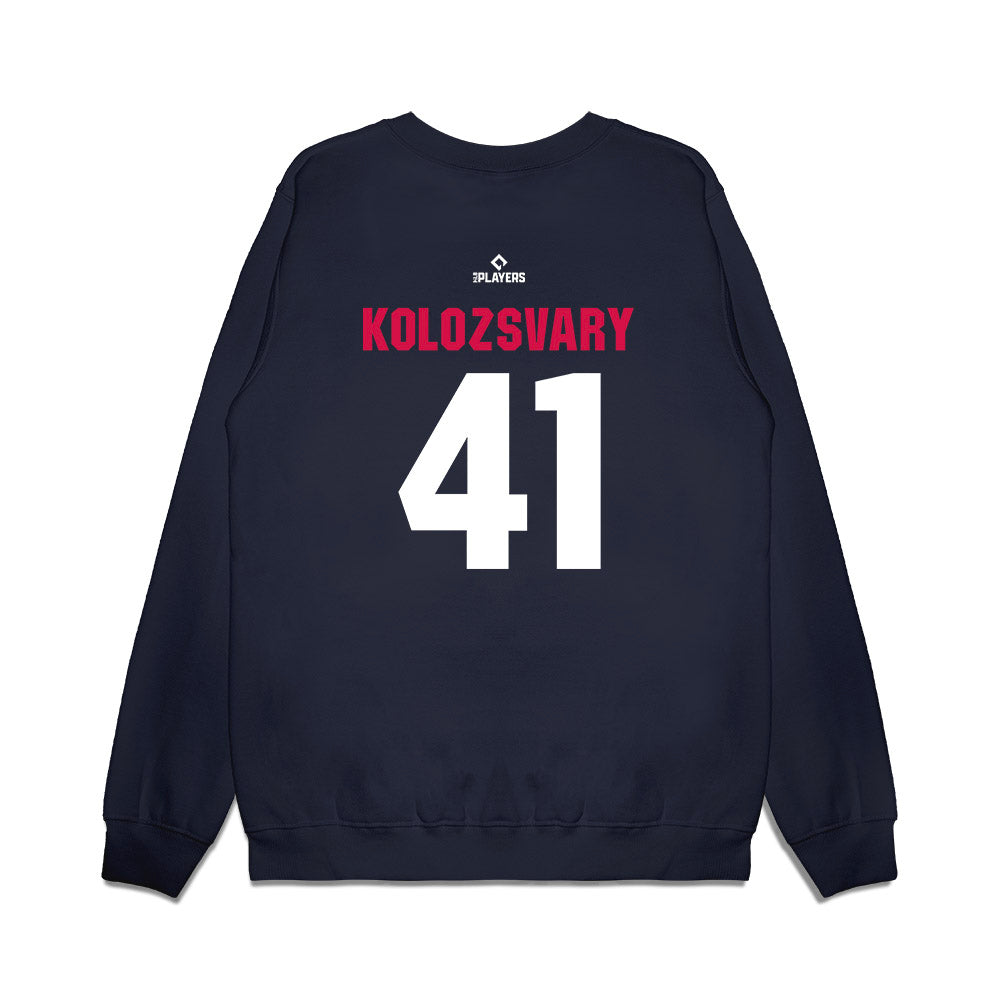 Fightins - MILB Baseball : Mark Kolozsvary - Premium Crewneck Sweatshirt-1