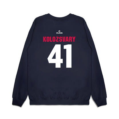 Fightins - MILB Baseball : Mark Kolozsvary - Premium Crewneck Sweatshirt-1