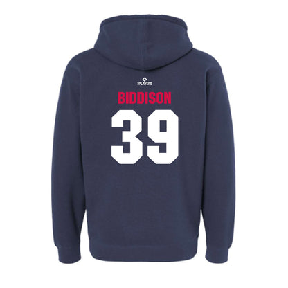 Fightins - MILB Baseball : Nick Biddison - Hooded Pullover Sweatshirt-1