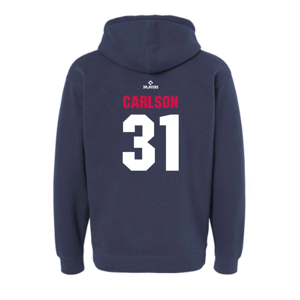Fightins - MILB Baseball : Sam Carlson - Hooded Pullover Sweatshirt-1