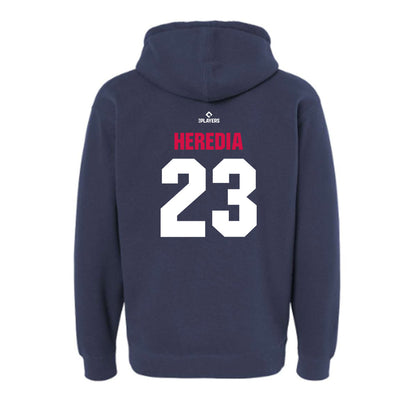 Fightins - MILB Baseball : Raylin Heredia - Hooded Pullover Sweatshirt-1