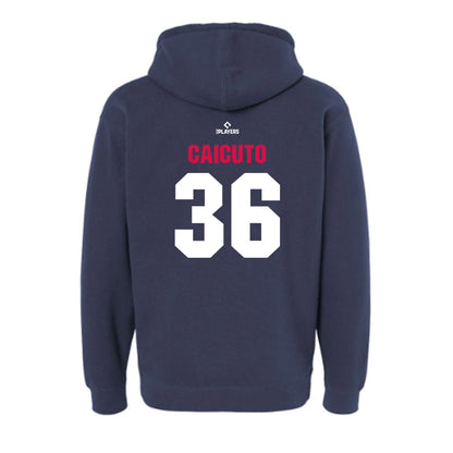 Fightins - MILB Baseball : Luis Caicuto - Hooded Pullover Sweatshirt-1