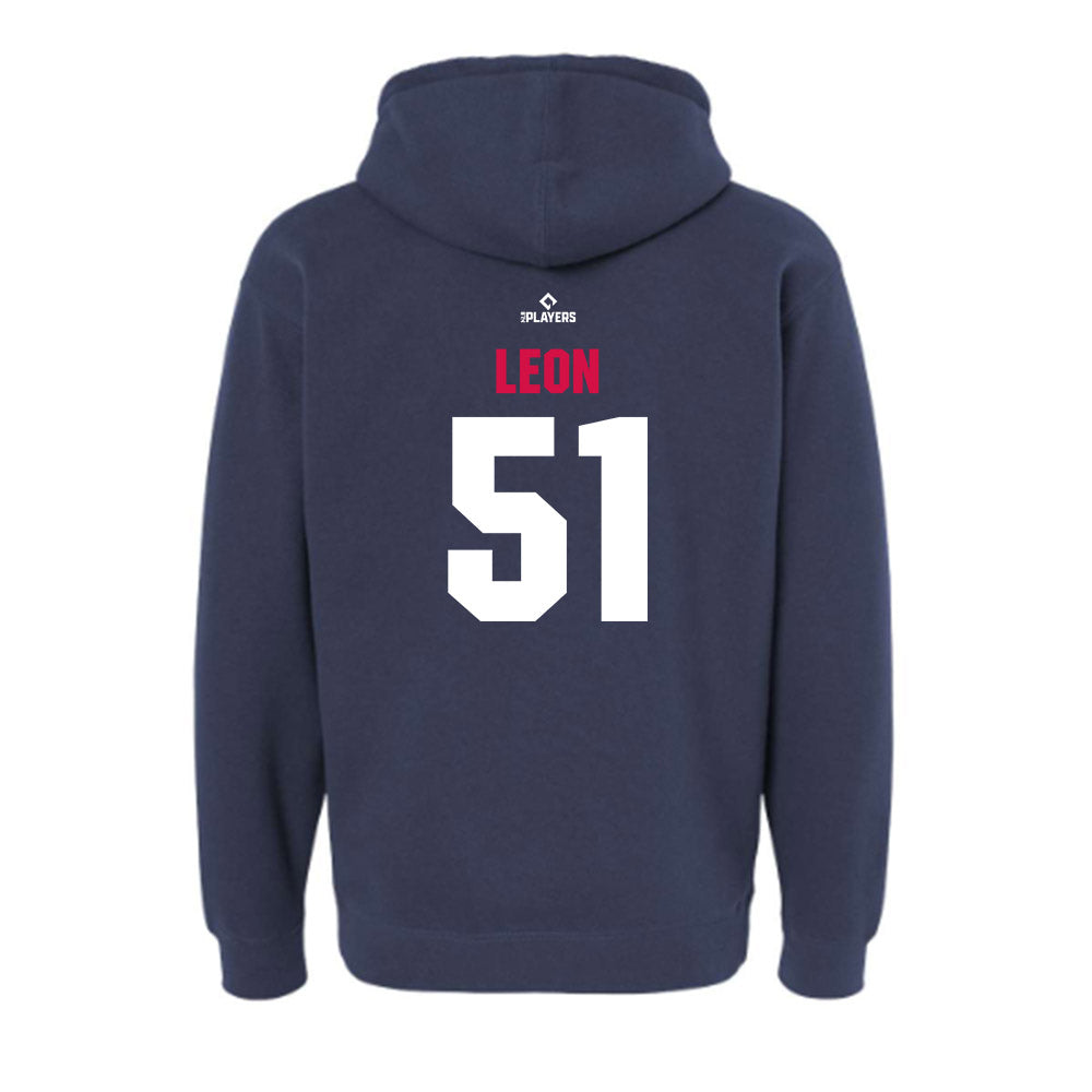 Fightins - MILB Baseball : Pedro Leon - Hooded Pullover Sweatshirt-1