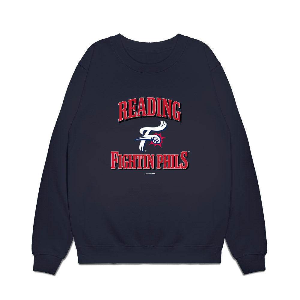 Fightins - MILB Baseball : Pedro Leon - Premium Crewneck Sweatshirt-0
