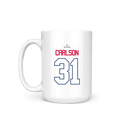 Fightins - MILB Baseball : Sam Carlson - Coffee Mug-1