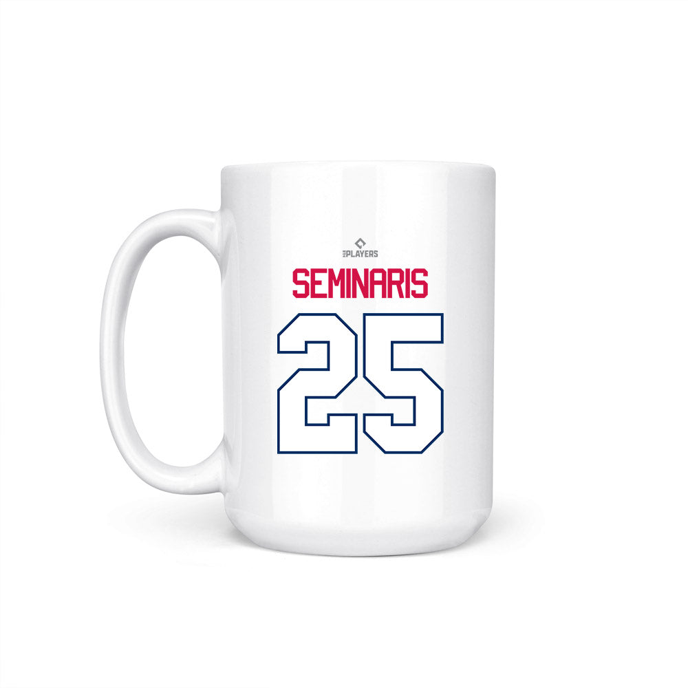 Fightins - MILB Baseball : Adam Seminaris - Coffee Mug-1