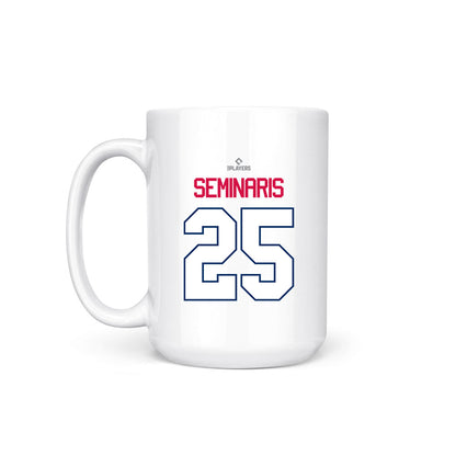 Fightins - MILB Baseball : Adam Seminaris - Coffee Mug-1