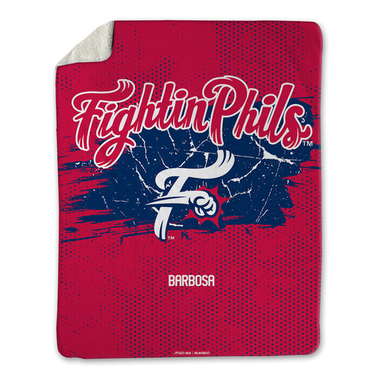 Fightins - MILB Baseball : Gabriel Barbosa - Blanket-0