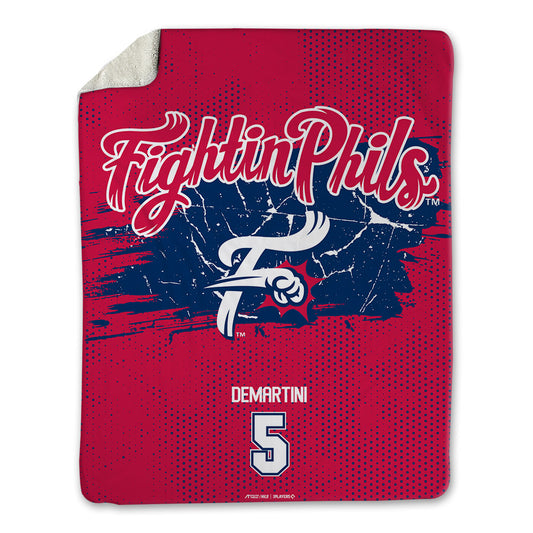 Fightins - MILB Baseball : Carson DeMartini - Blanket-0