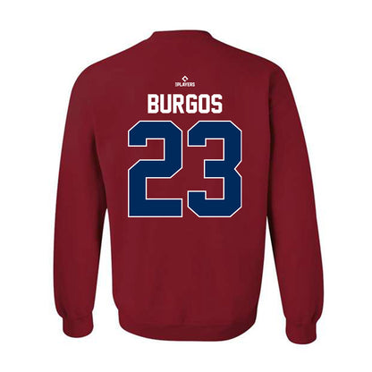 Reno Aces - MILB Baseball : Juan Burgos - Crewneck Sweatshirt-1