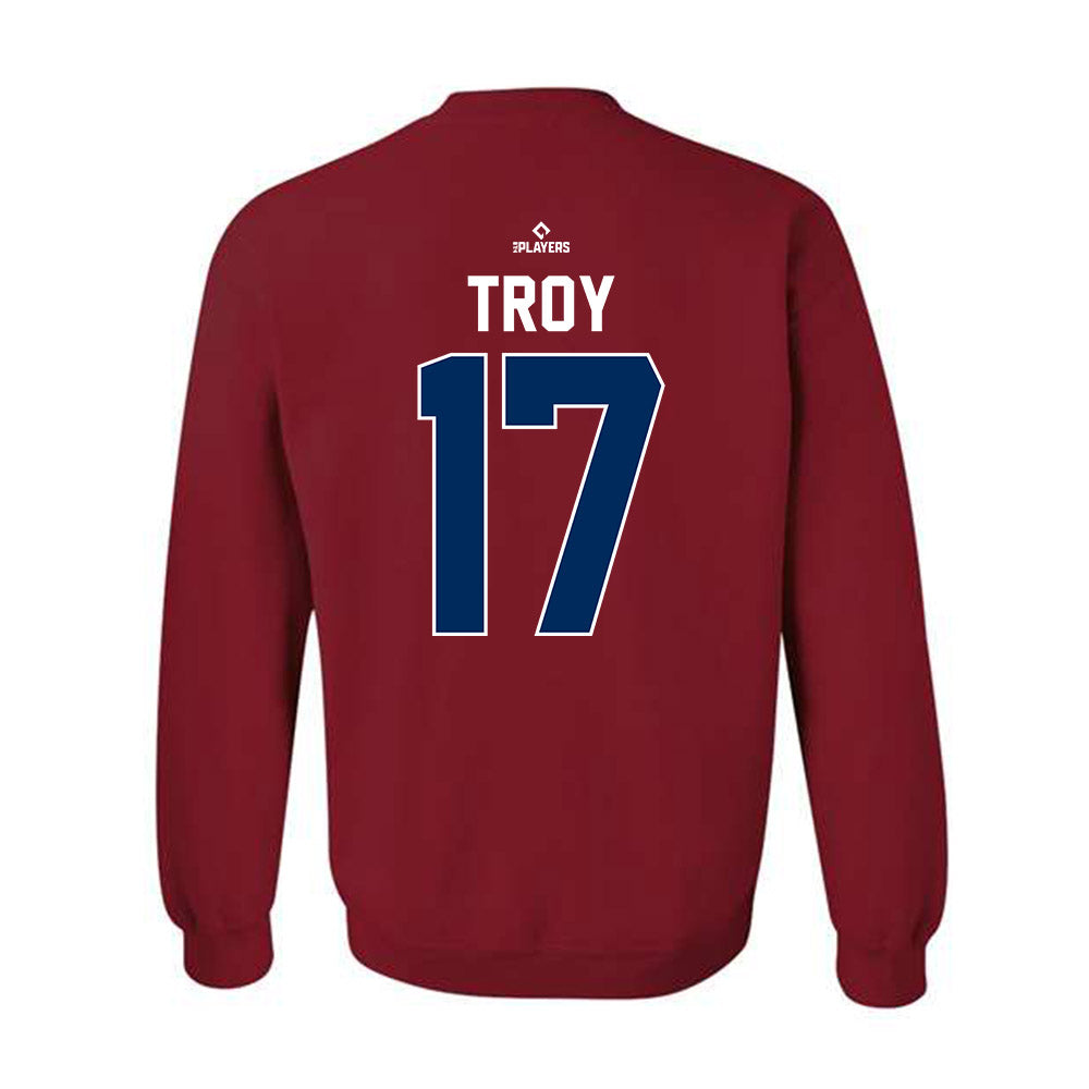 Reno Aces - MILB Baseball : Tommy Troy - Crewneck Sweatshirt-1
