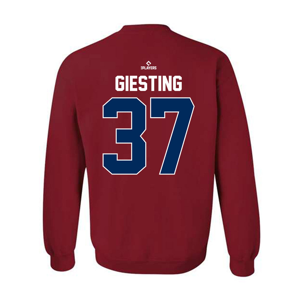 Reno Aces - MILB Baseball : Spencer Giesting - Crewneck Sweatshirt-1