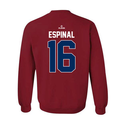 Reno Aces - MILB Baseball : Santiago Espinal - Crewneck Sweatshirt-1