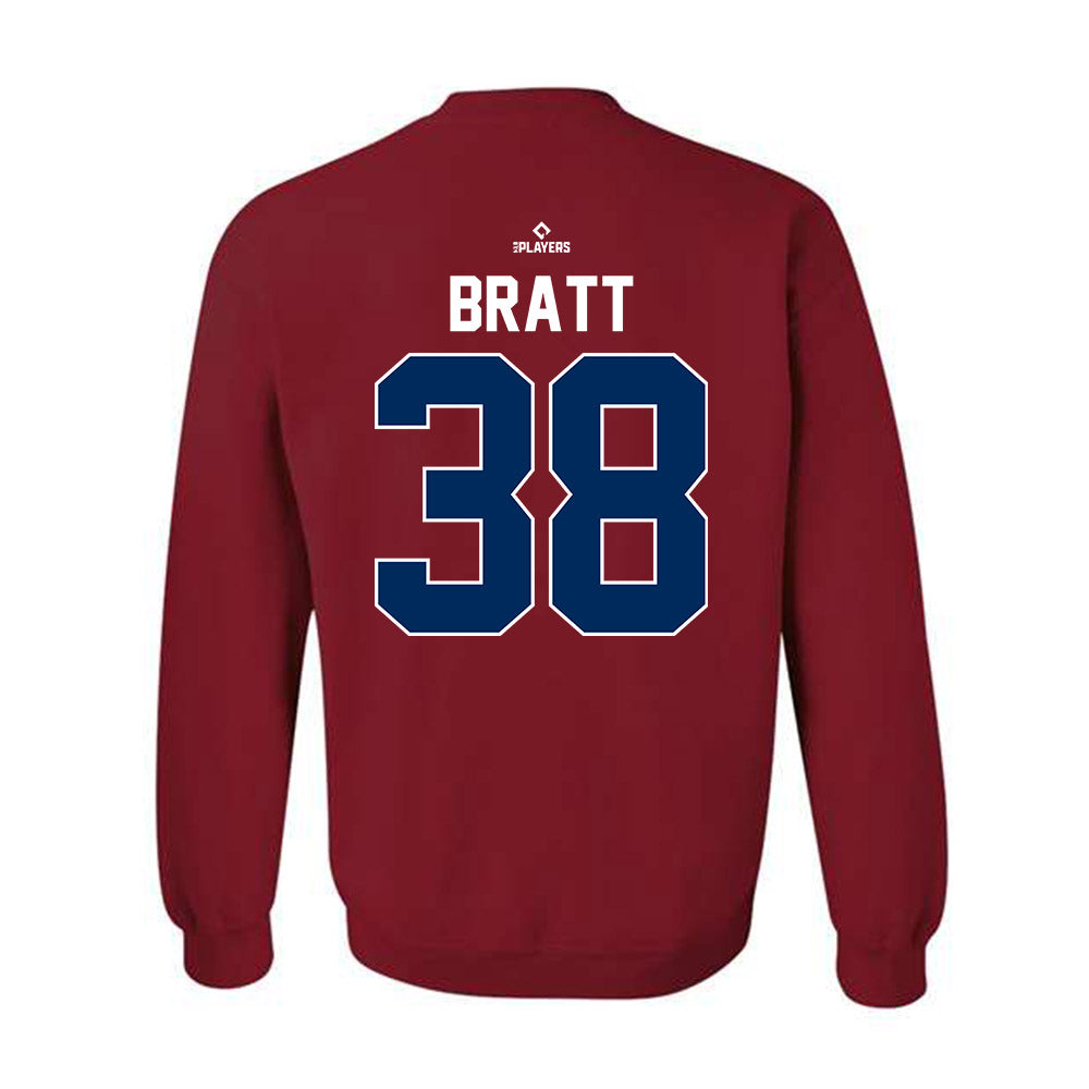 Reno Aces - MILB Baseball : Mitch Bratt - Crewneck Sweatshirt-1