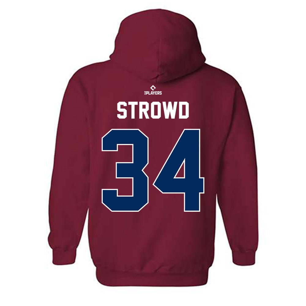 Reno Aces - MILB Baseball : Kade Strowd - Hooded Sweatshirt-1