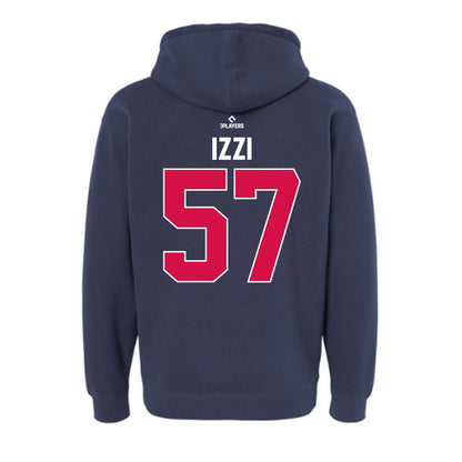 Reno Aces - MILB Baseball : Ashton Izzi - Hooded Pullover Sweatshirt-1