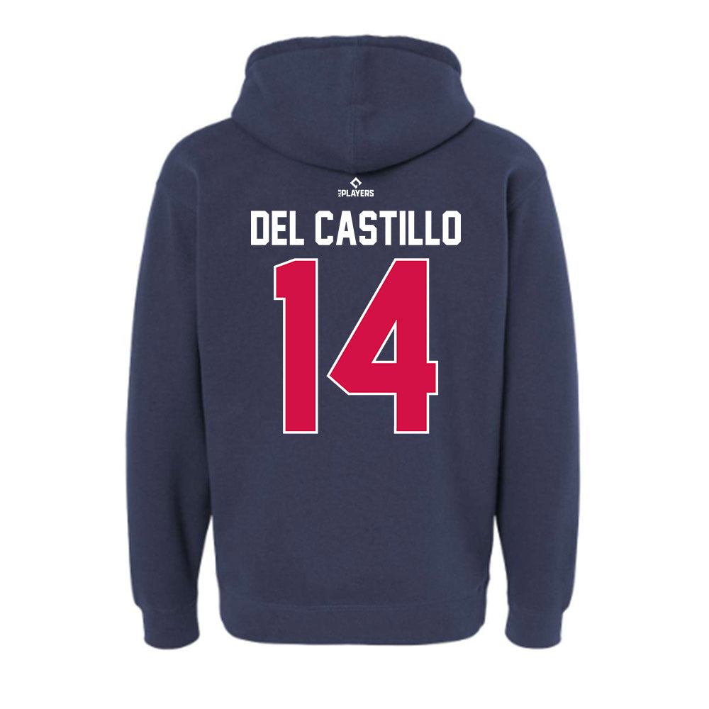 Reno Aces - MILB Baseball : Adrian Del Castillo - Hooded Pullover Sweatshirt-1