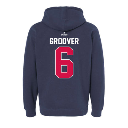 Reno Aces - MILB Baseball : LuJames Groover - Hooded Pullover Sweatshirt-1