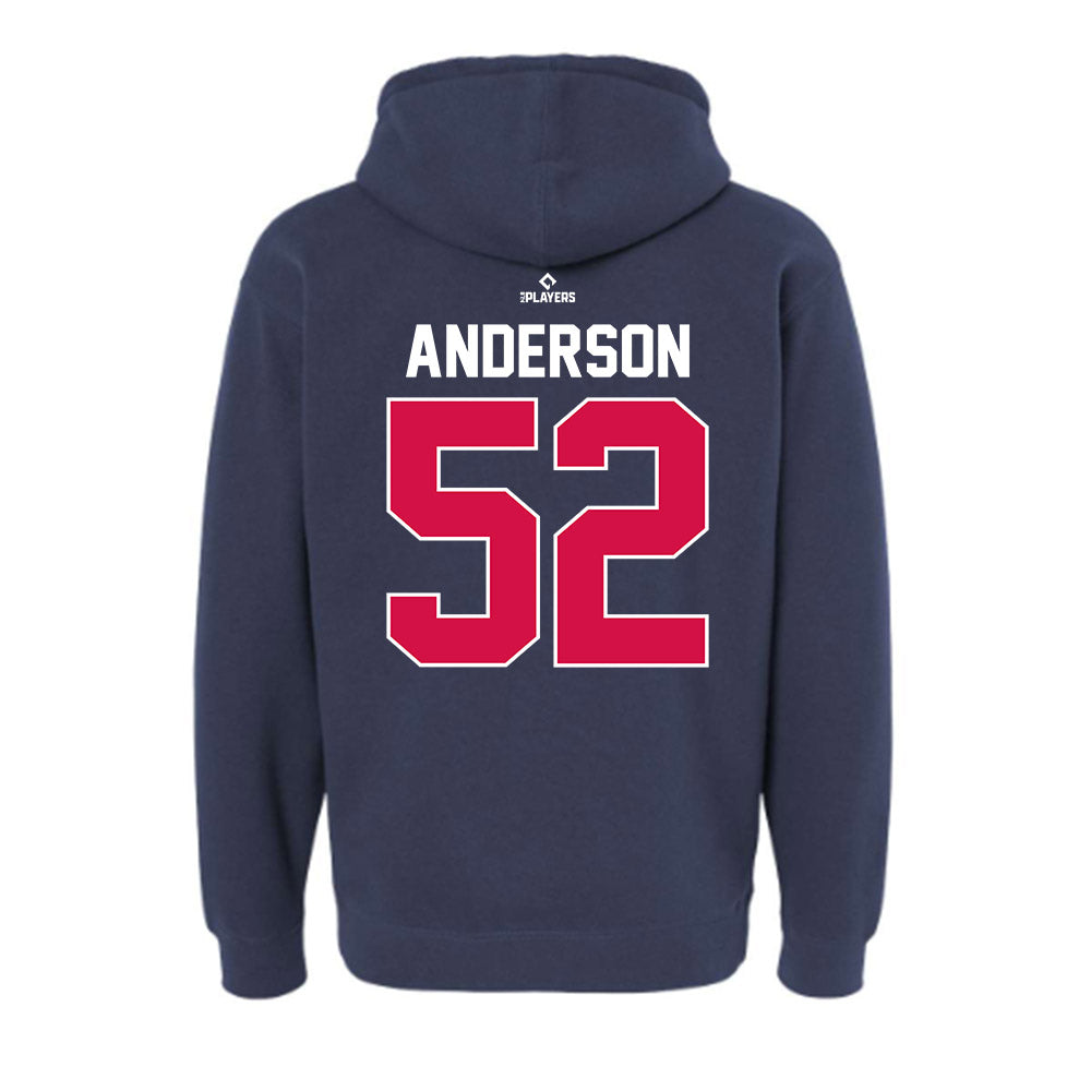 Reno Aces - MILB Baseball : Casey Anderson - Hooded Pullover Sweatshirt-1