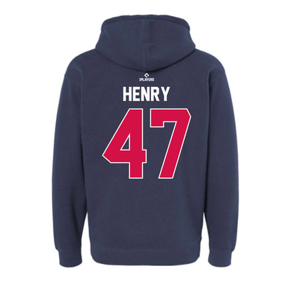 Reno Aces - MILB Baseball : Tommy Henry - Hooded Pullover Sweatshirt-1