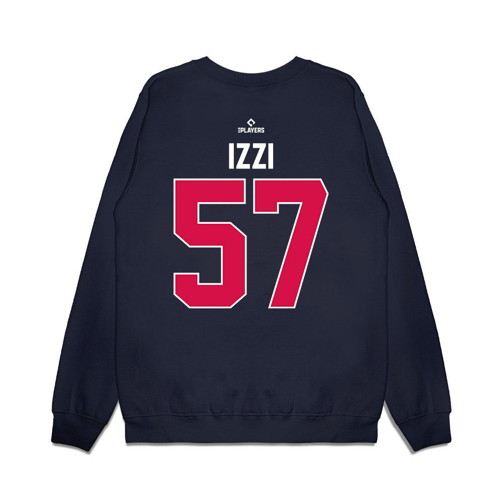 Reno Aces - MILB Baseball : Ashton Izzi - Premium Crewneck Sweatshirt-1