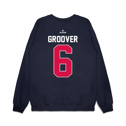 Reno Aces - MILB Baseball : LuJames Groover - Premium Crewneck Sweatshirt-1
