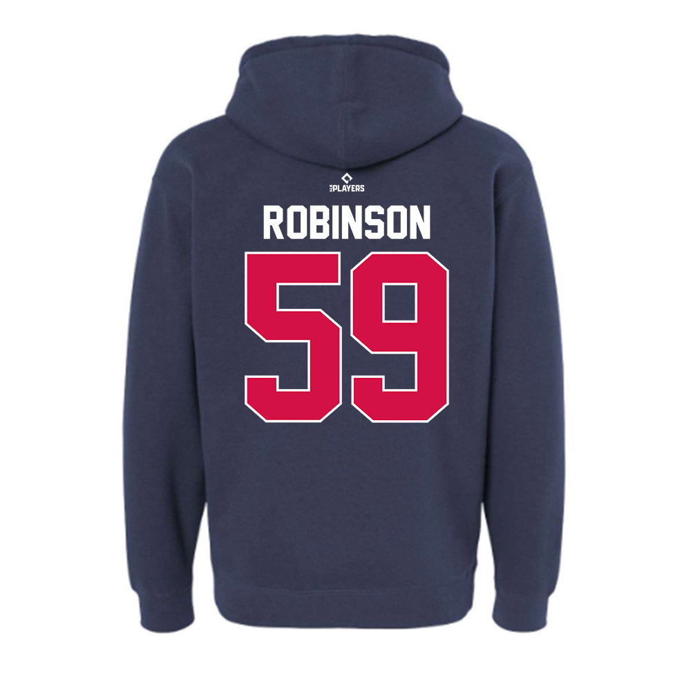 Reno Aces - MILB Baseball : Kristian Robinson - Hooded Pullover Sweatshirt-1