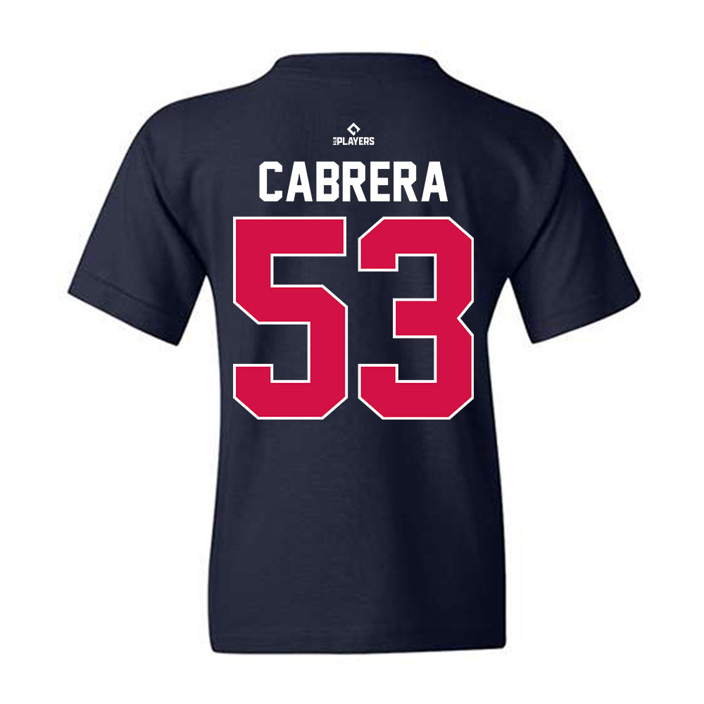 Reno Aces - MILB Baseball : Jose Cabrera - Youth T-Shirt-1