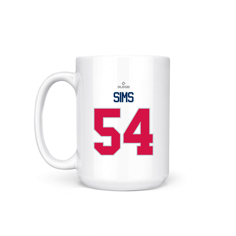 Reno Aces - MILB Baseball : Landon Sims - Coffee Mug-1