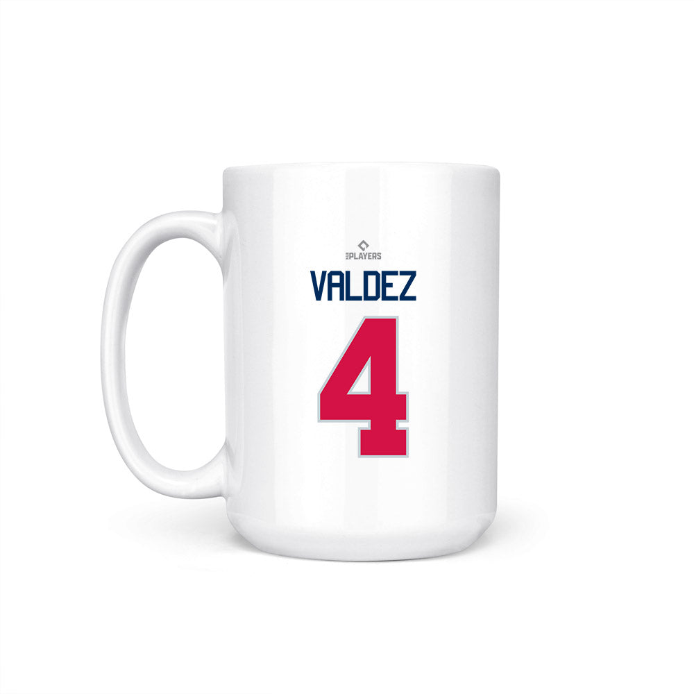 Reno Aces - MILB Baseball : Jesus Valdez - Coffee Mug-1