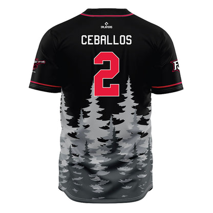 Richmond Flying Squirrels - MILB Baseball : Sabin Ceballos - Jersey-1