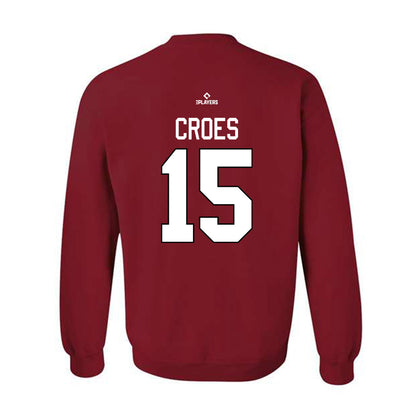 Richmond Flying Squirrels - MILB Baseball : Dayson Croes - Crewneck Sweatshirt-1