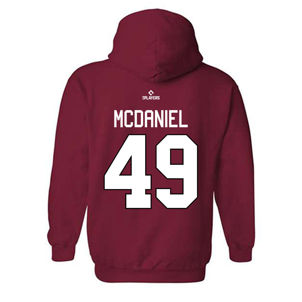 Richmond Flying Squirrels - MILB Baseball : Charlie McDaniel - Hooded Sweatshirt-1