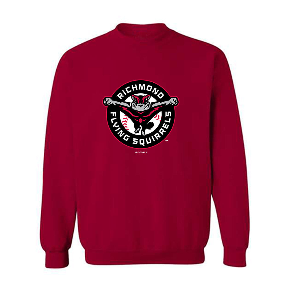 Flying Squirrels - MILB Baseball : Squirrels TestTwo - Crewneck Sweatshirt-0