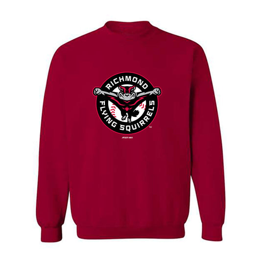 Flying Squirrels - MILB Baseball : Squirrels TestTwo - Crewneck Sweatshirt-0