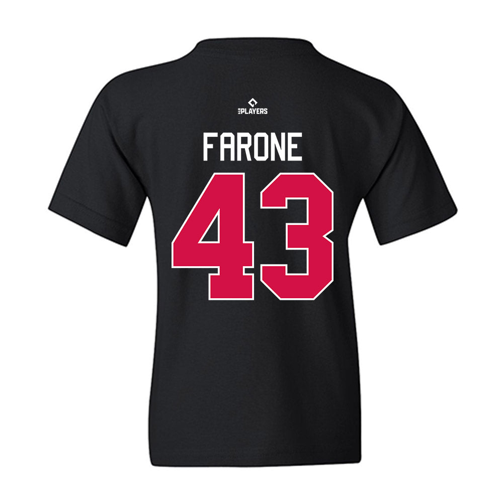 Richmond Flying Squirrels - MILB Baseball : Greg Farone - Youth T-Shirt-1