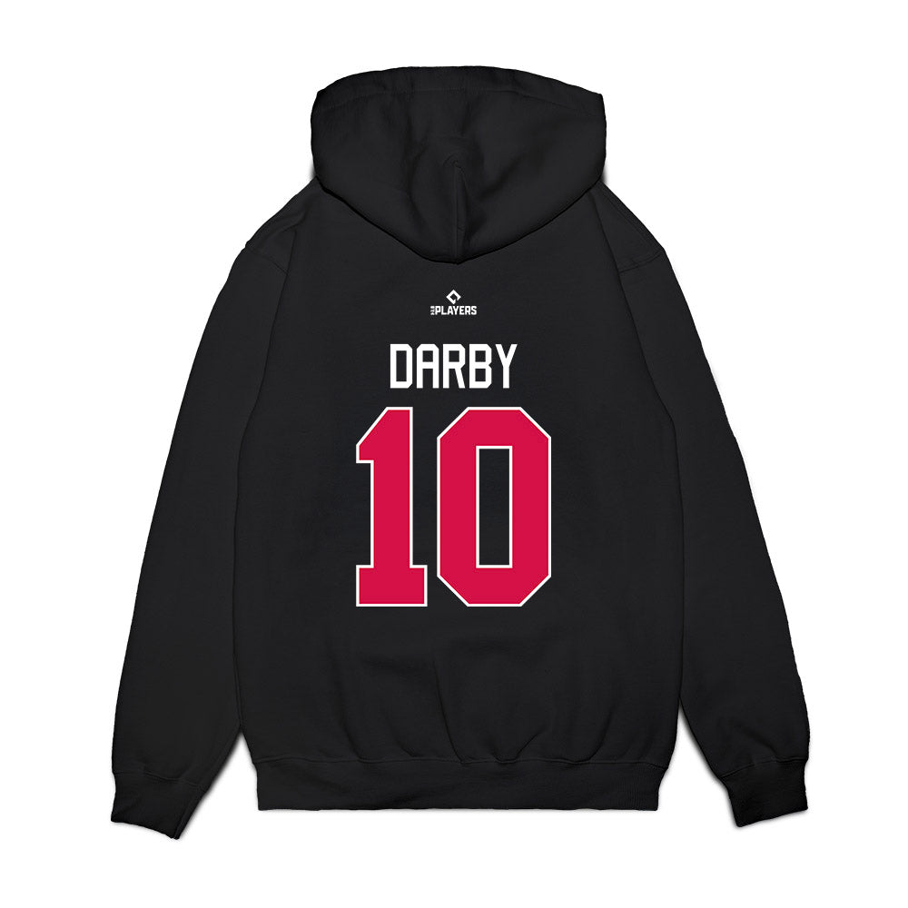 Richmond Flying Squirrels - MILB Baseball : Zander Darby - Premium Hooded Sweatshirt-1