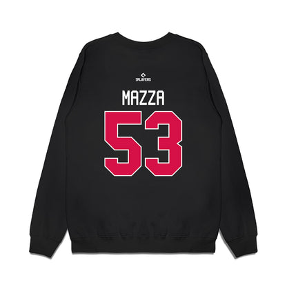 Richmond Flying Squirrels - MILB Baseball : Niko Mazza - Premium Crewneck Sweatshirt-1